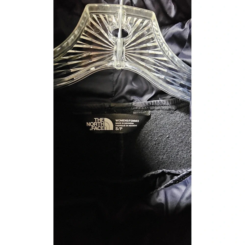 THE NORTH FACE ThermoBall‎ Pullover Jacket Womens Small Black Quilted Hybrid